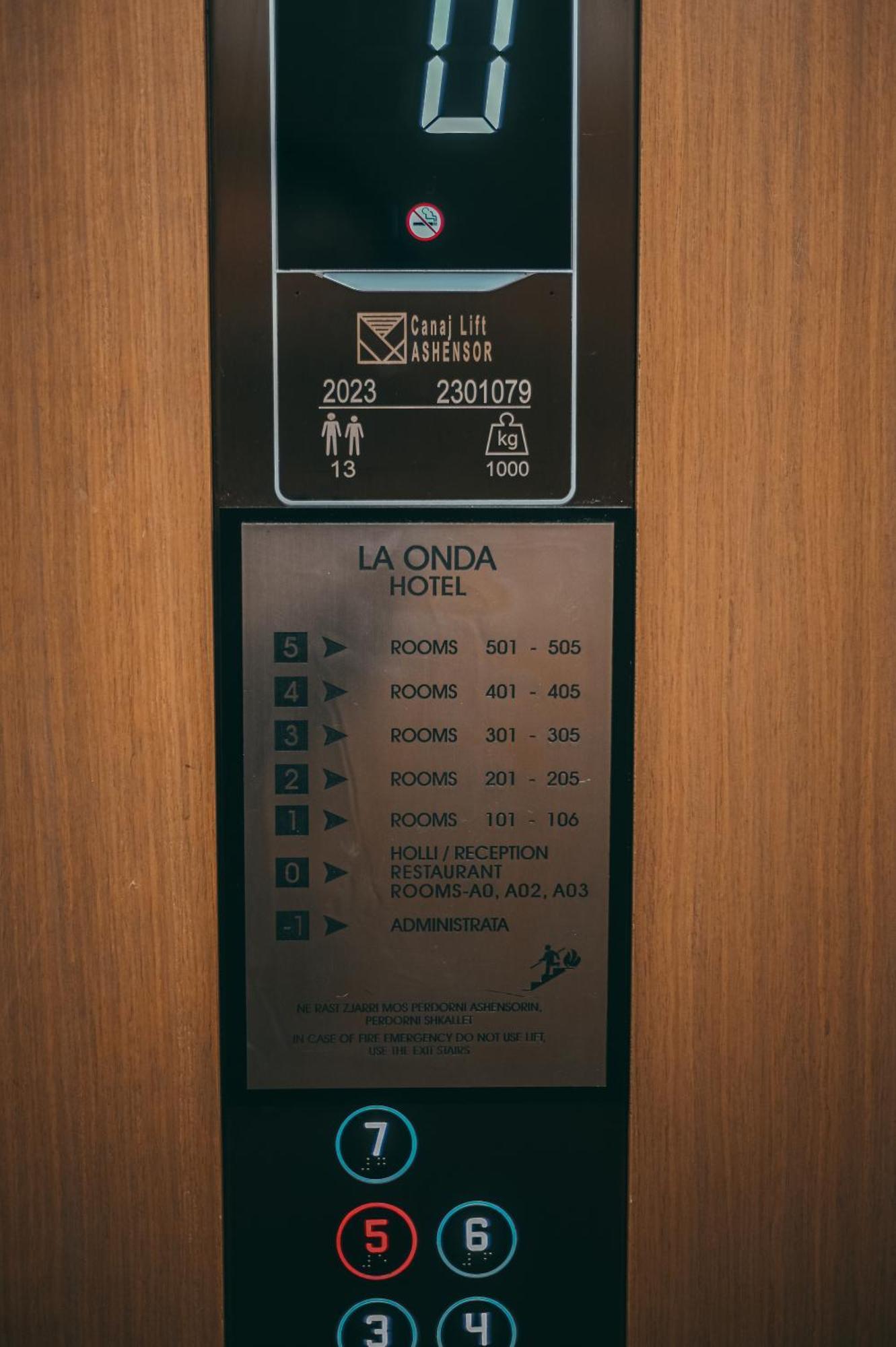 La Onda Hotel Durres Exterior photo